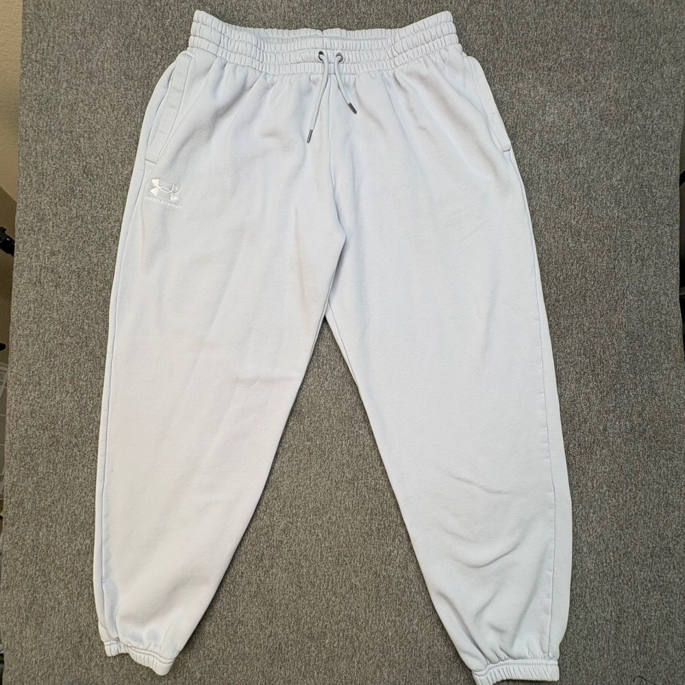 Under Armour Mens XL Rival Fleece Joggers Sweatpants Drawstring Pants - Picture 1 of 9